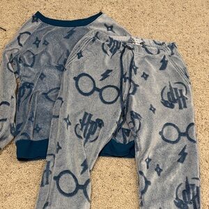 Warner Bros. Harry Potter Blue Pajama Set